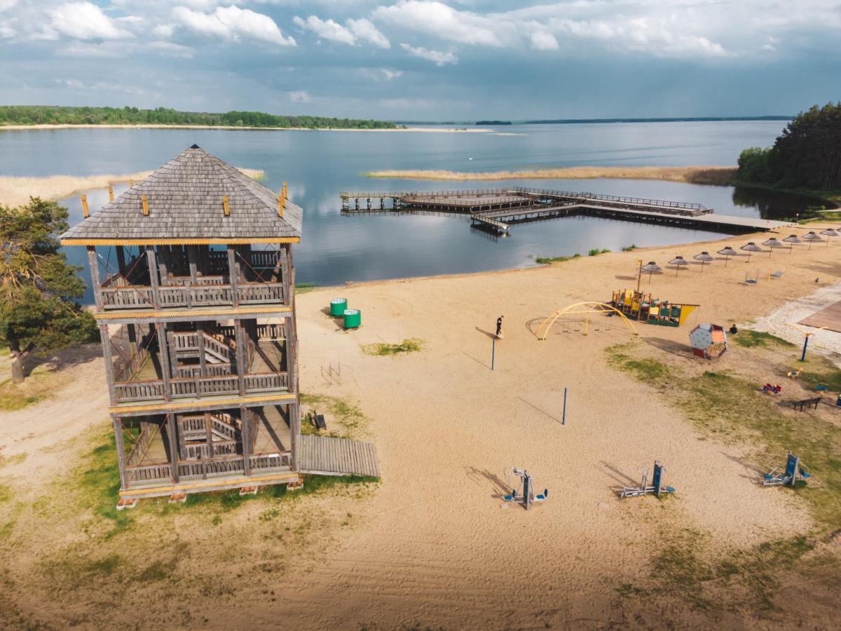 Leśna 21 Dom Północ przy ZALEW SIEMIANÓWKA Vila Luka Exterior foto