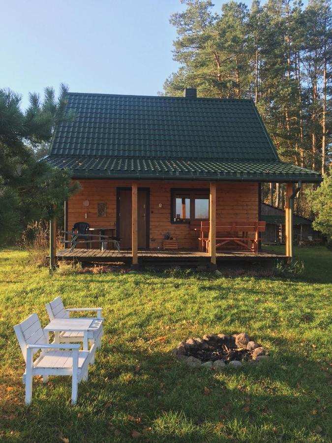 Leśna 21 Dom Północ przy ZALEW SIEMIANÓWKA Vila Luka Exterior foto
