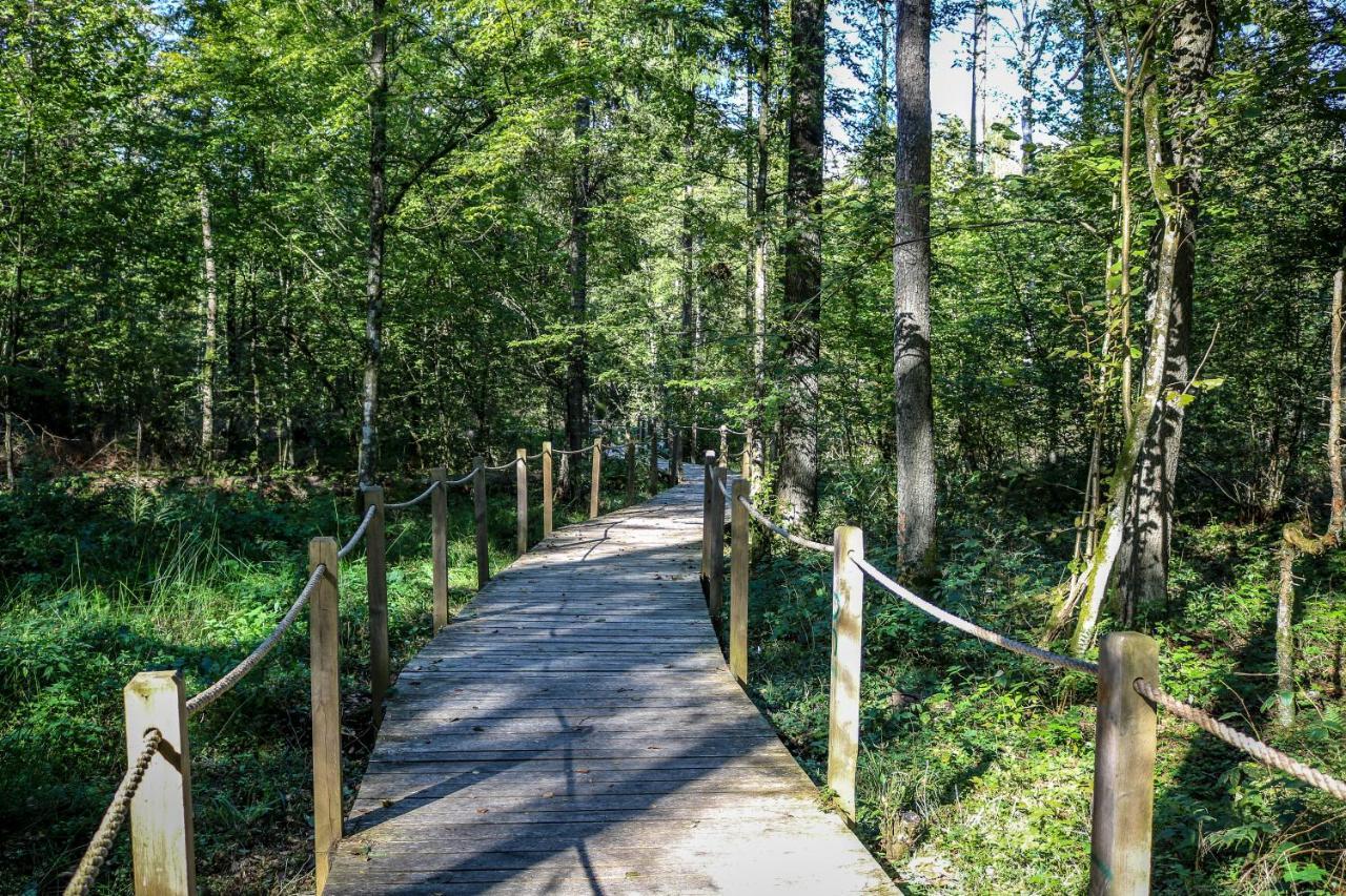 Leśna 21 Dom Północ przy ZALEW SIEMIANÓWKA Vila Luka Exterior foto