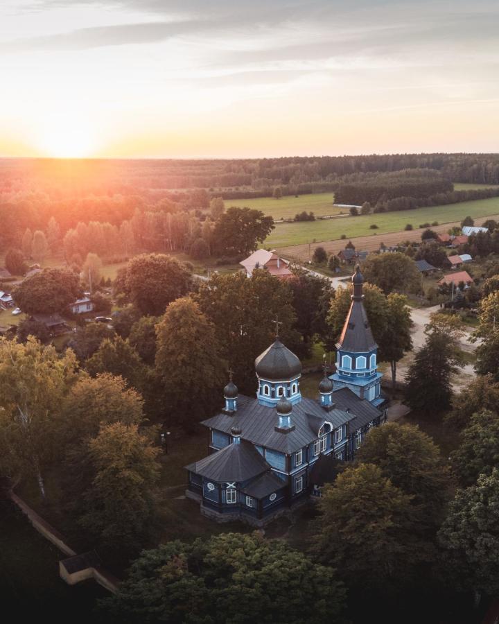 Leśna 21 Dom Północ przy ZALEW SIEMIANÓWKA Vila Luka Exterior foto