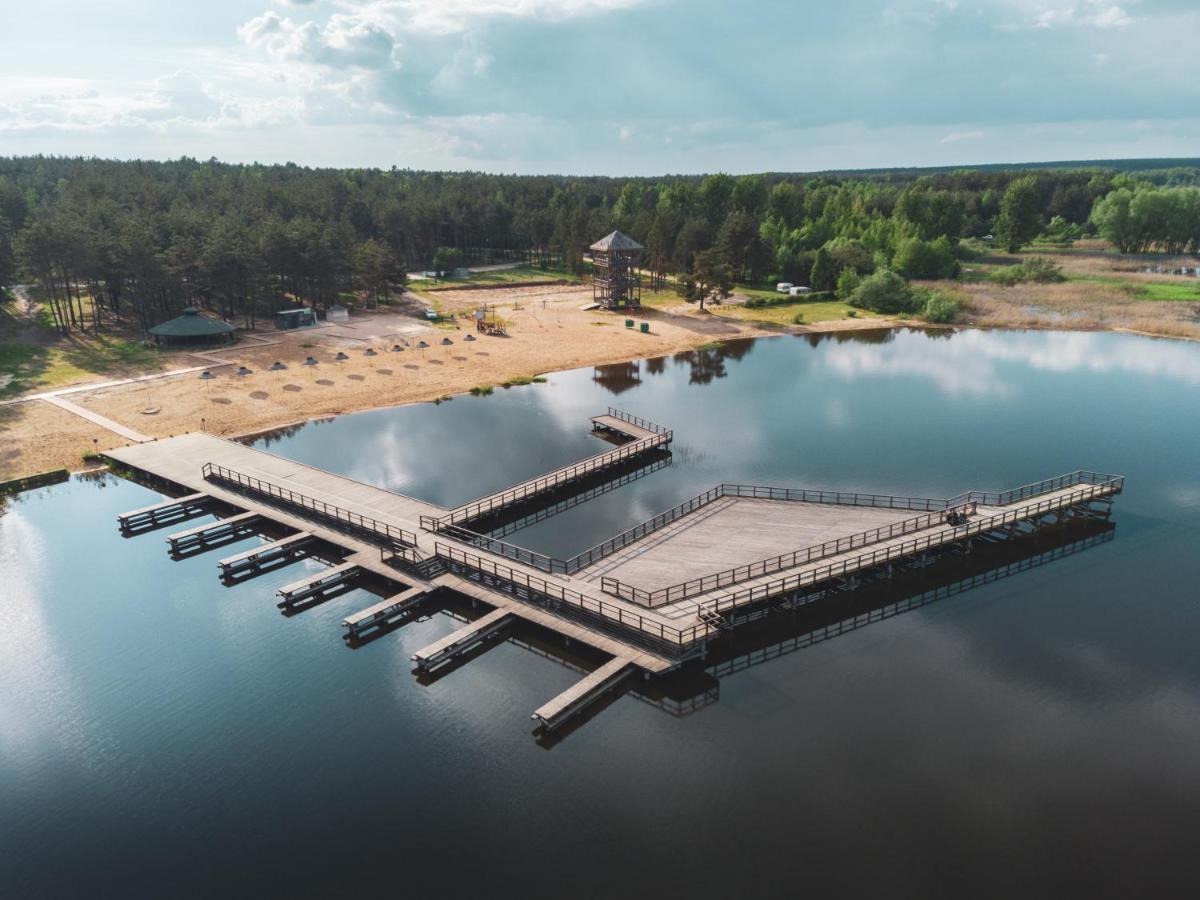 Leśna 21 Dom Północ przy ZALEW SIEMIANÓWKA Vila Luka Exterior foto