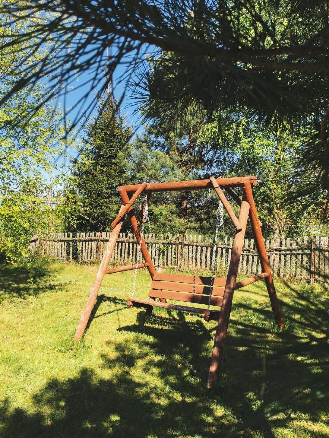 Leśna 21 Dom Północ przy ZALEW SIEMIANÓWKA Vila Luka Exterior foto